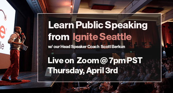Learn Public Speaking: Free workshop in&nbsp;April